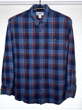 Duluth Trading Co. Relaxed Fit Free Swingin' Flannel Shirt